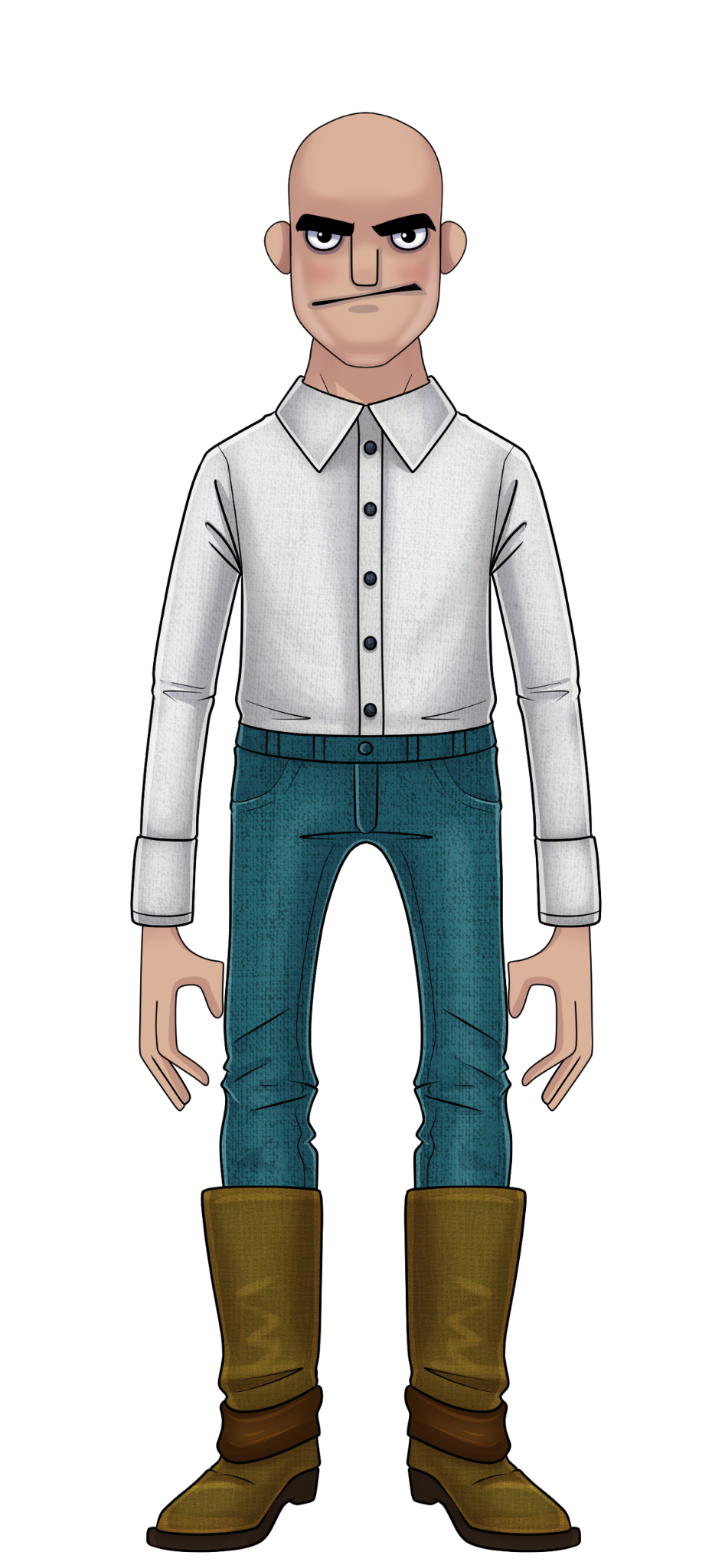 HN Gunslinger character
